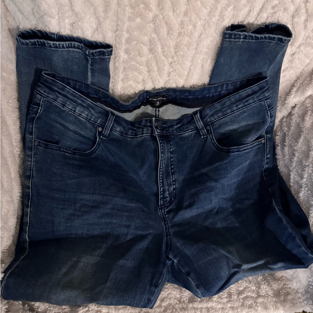 Universal Standard Indigo Denim Pants